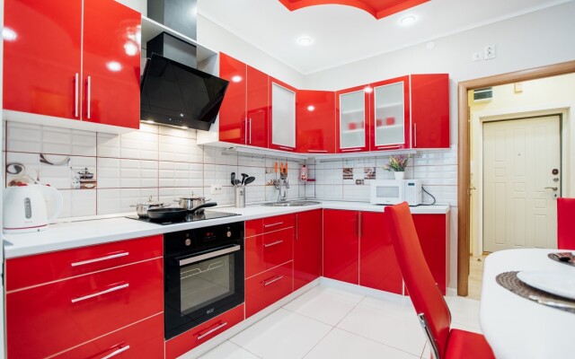 Апартаменты Двухкомнатные на Переулке хрустальном 27 на 15 этаже