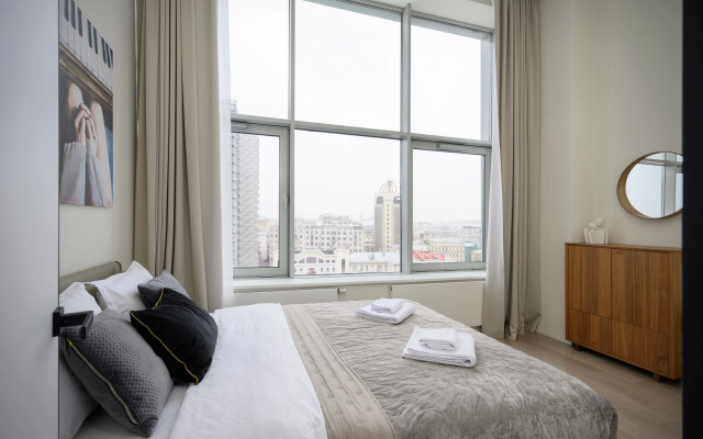 Апартаменты Стильный видовой апартамент в центре Москвы