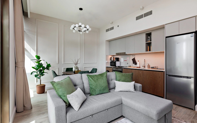 Uyutnye 1Br Apartamenty v Creek Harbour Apartments