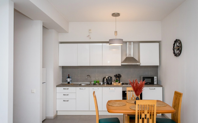 Apartments with a View of the Ferris Wheel and the City
