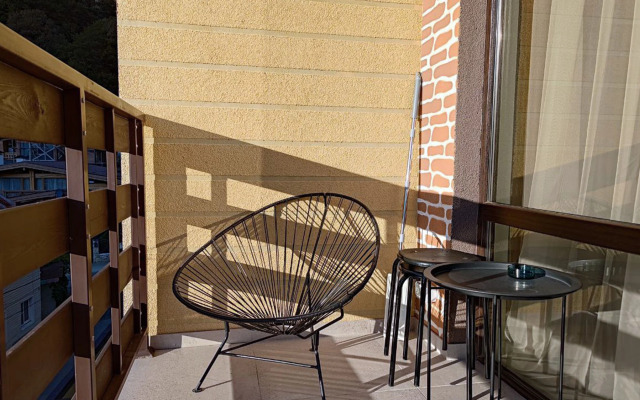 Апартаменты двухкомнатные Панорамный вид на горы