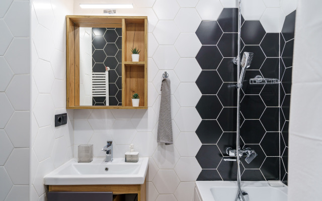 Апартаменты Nalichnaya 40k4 Scandi by Fanoteli