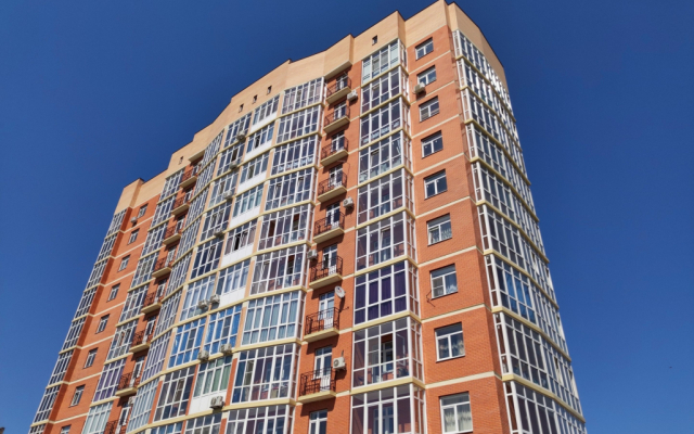 V Centre Pyatigorska s Vidom na Reku Flat