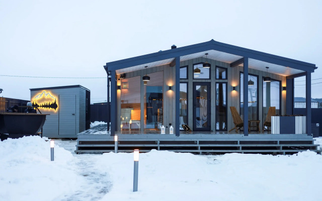 Novy Uyutny Dom V Stile Barn Khaus Private house