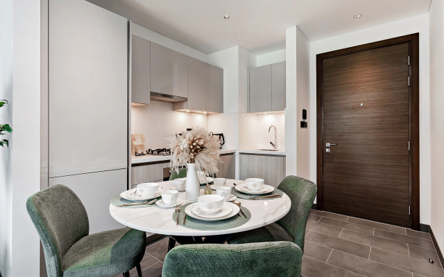 Апартаменты Вдохновляющие 1BR в Sobha Hartland