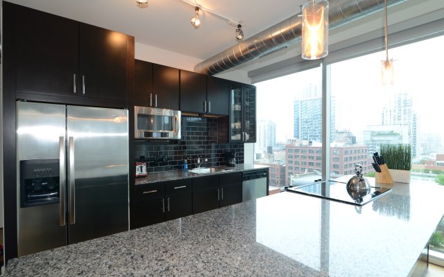 In River North with Balcony View Apartment