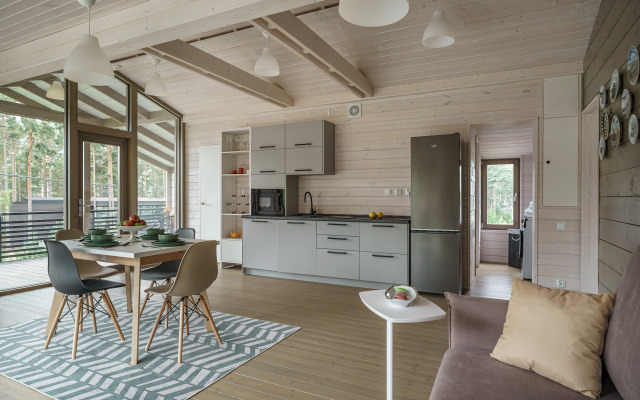 Частный дом пространства три тома у Финского залива