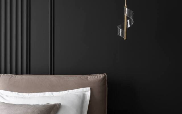 Квартира в синих тонах