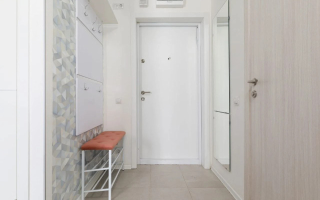 Апартаменты Двухкомнатные на высоком этаже с видом на город