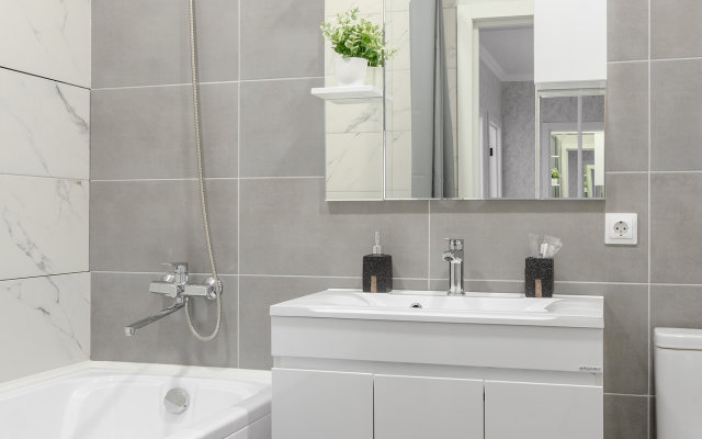 Green FOX s sovremennym remontom v ZhK Lotos Park Flat