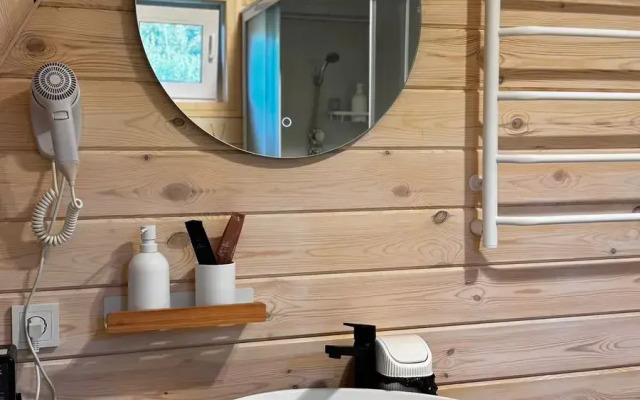 Частный дом Уютный а-фрейм Заичья норка с дизайнерским ремонтом