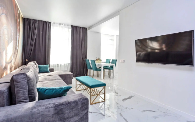 Апартаменты Люксовые апартаменты с 2 спальнями на Карла Маркса