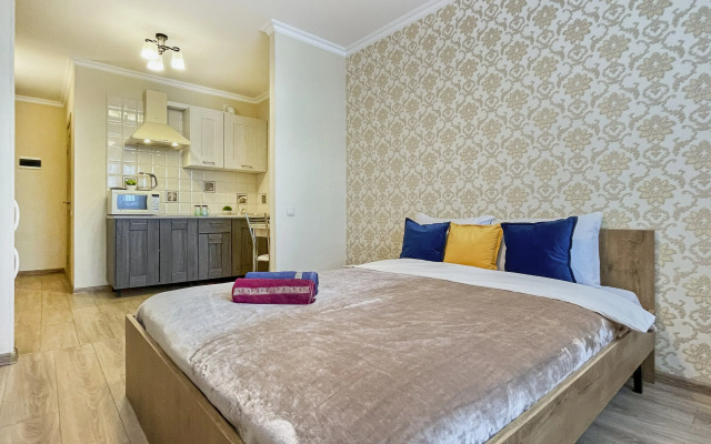 Апартаменты Уютная Студия в доме бизнес-класса