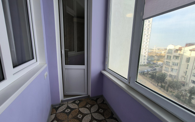 Квартира у Пляжа Парк Победы с Видом на Море