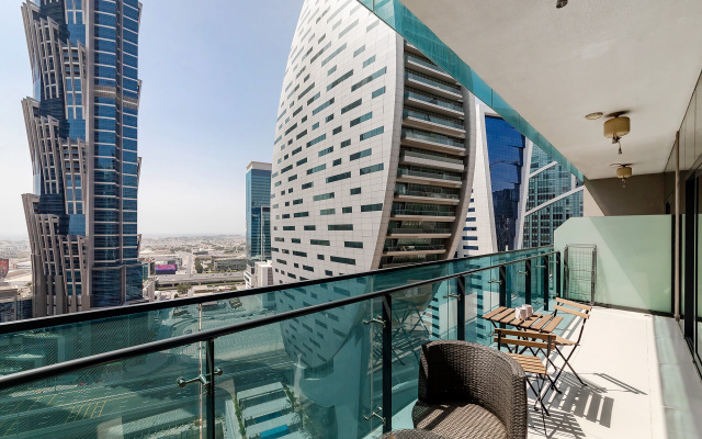 Stylish 1br at Damac Merano Tower with Great View Apartments