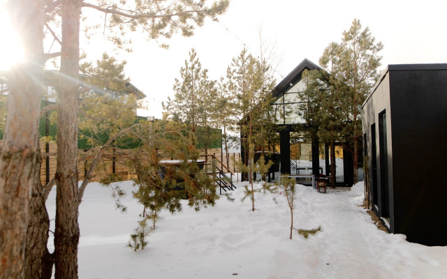 Частный дом С панорамой на горы реку Сок