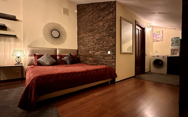 Апартаменты Двухкомнатная Студия с Видом на Санкт-Петербург!