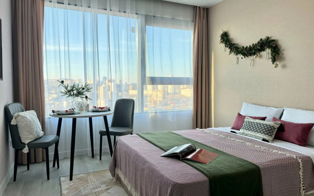 Квартира Тепло и уют с шикарным видом на Золотой Рог