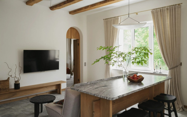 Апартаменты с балконом в историческом районе Калининграда