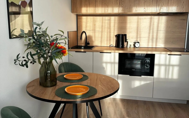 Квартира студия с балконом