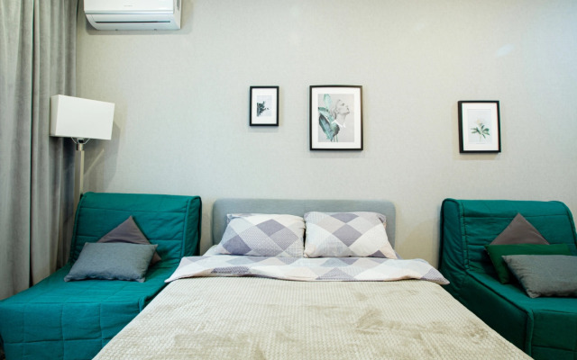 Квартира Happy у выставочного центра Экспоград 1