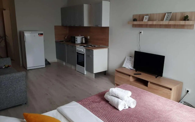 Квартира студия на 24 этаже