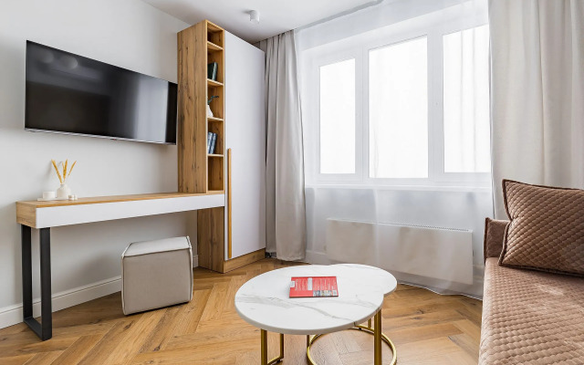 Апартаменты с Панорамным Видом на Волгу на Волжской набережной 26 Сова-Дом