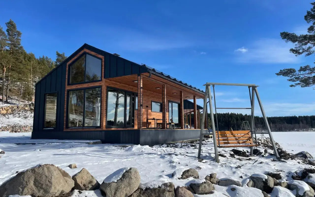 Частный дом Домики Ихоярви на озере (дом 3)