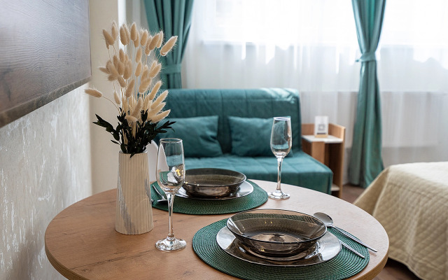 Апартаменты Новая Современная Студия у Парка Галицкого