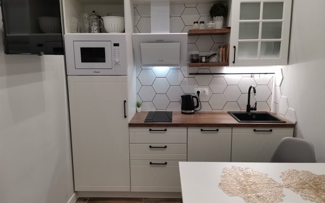 V Tsentre Sochi s Terrasoy i Zonoy Barbekyu Apartments