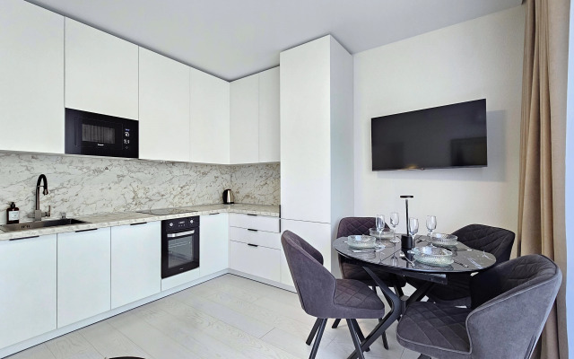 Dobryij dom ryadom s RZhD-meditsina Apartments