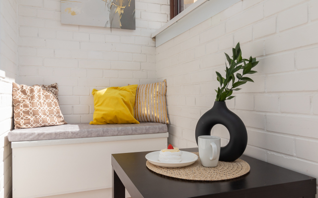 Happy House Prostornaya studiya s balkonom Flat