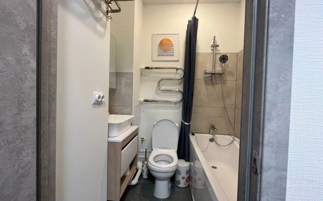 Квартира Студия с Современным Дизайном