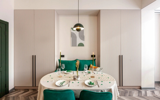 Квартира на 7-ом Этаже с Панорамными Окнами