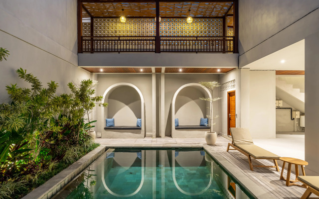 Tropicheskiy Taunkhaus ryadom s Plyazhem, 1 Spalnya, Town Seseh 1 Villa
