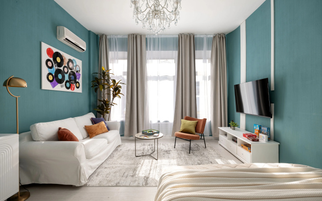 Квартира GM Apartments c Панорамным Видом на Арбат и Высотку Мид — фото 2