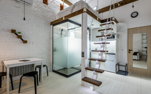 Апартаменты Лофт 2 Двухуровневые на Грузинской Улице 41А