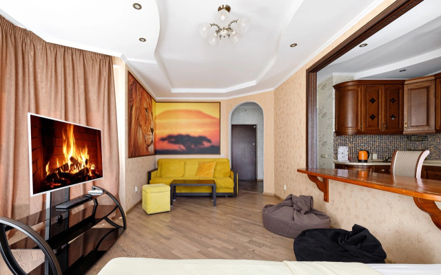 Апартаменты комфортные в ЖК "Большой" Lounge-зона, Smart-TV и идеальный покой