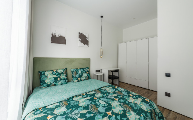 Cherno-bely minimalizm Apartments