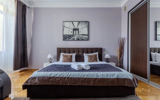 Апартаменты Стандартные с 3 спальнями и Балконом