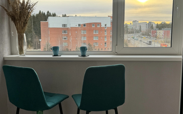 Квартира Однушка с Уютным Балконом