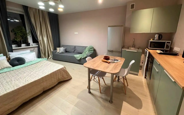 Квартира ЕвроДвушка Аксакова 81/1 на 17 Этаже до 7 Чел