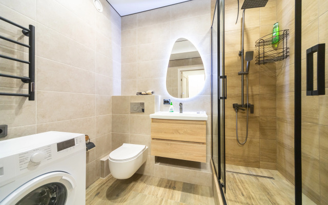 Uyutnaya Studiya V Novom Dome U Zhd Vokzala Apartments