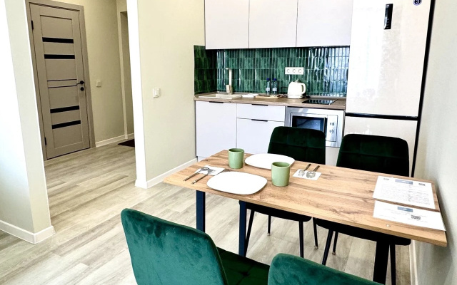Квартира 1+ в тихом современном ЖК Verno