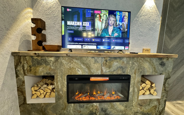 Апартаменты Охта Adventure 50м. с камином