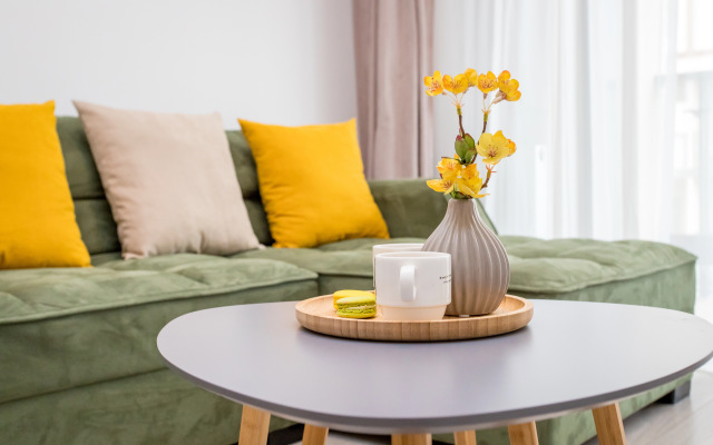 Apartments with a View of the Ferris Wheel and the City