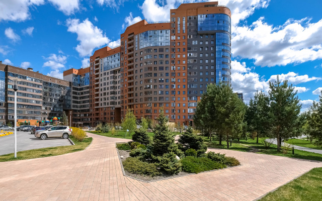 Квартира Семейная Трёхкомнатная с видом на Обь