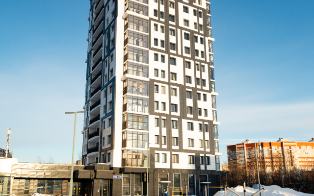 Апартаменты KazanHome Новая квартира с гостиной, спальней и отдельной кухней