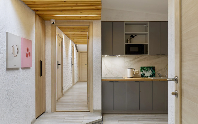 Апартаменты Rush in Aparts в Центре Казани Одноместный Номер с Душем