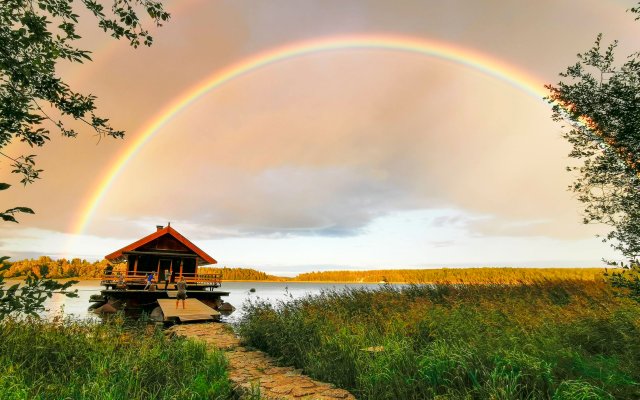 Частный дом Дом на Воде Карелия